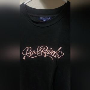 Born-X-Raised Valentine's Day Medium Black T-Shirt